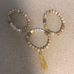 3 bracelet set (not attached)